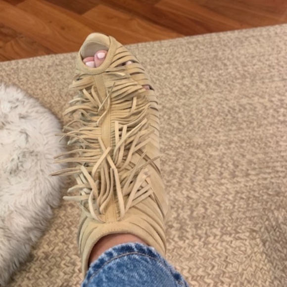 Christian Louboutin Fringe Heels - Picture 2 of 10